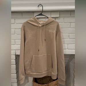 Men's Beige 'Bless' Hoodie Sweatshirt